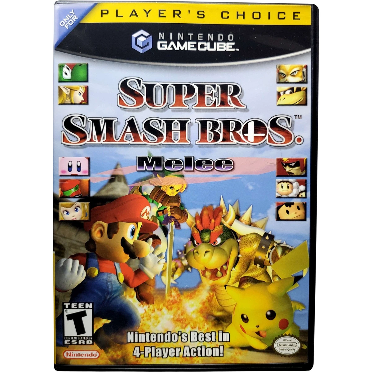 北米版GC　大乱闘スマッシュブラザーズ　melee Super Smash Bros. Melee [大乱闘スマッシュブラザーズDX] (video game