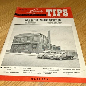 1951 LINDE AIR PRODUCTS / UNION CARBIDE - TIPS Magazine - Picture 1 of 13