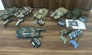 Rc Tanks Junk Lot Tokyo Marui Battle Tanks As Is Repair Parts Project - Picture 1 of 15