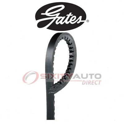 Gates Power Steering Drive Belt for 1975 Ford Mustang II 2.8L V6 - Accessory xg Foto 1 de 4
