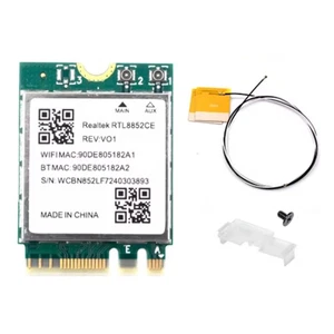 WiFi 6E RTL8852CE M.2  Card for  10/11 2.4/5/6GHz  Card U5Q91340 - Afbeelding 1 van 6