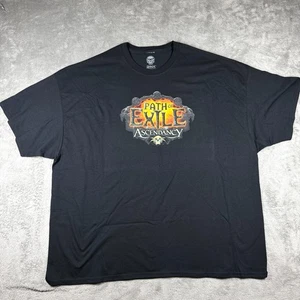 Path of Exile Ascendancy JINX Men’s 4X Black Graphic Gamer T-Shirt NWOT - Picture 1 of 7