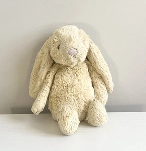 Jellycat London Bashful Bunny Buttermilch gelb Plüsch Medium 12 Zoll NICHT MEHR PRODUZIERT SELTEN - Bild 1 von 5