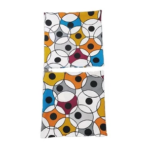 IKEA Dvargpalm Pillow Covers Modern Circles Vibrant Funky 19x19 Zipper Set of 2 - Picture 1 of 9