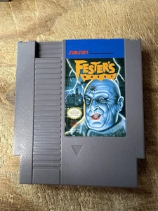 BONITO Videojuego Vintage Festers Quest Sunset NES Nintendo Probado Familia Addams - Imagen 1 de 4