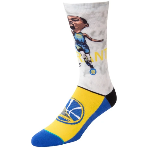 Kevin Durant Golden State Warriors Stance Big Head Crew Socks Size Large 9-12 Cover