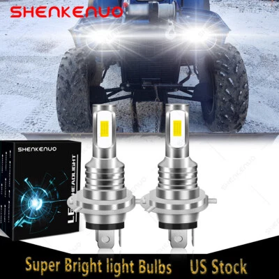 Super LED 灯泡适用于 1995 - 1998 Polaris Magnum 425 4x4 车头灯:美国卖家 — 第 1/4 张图片