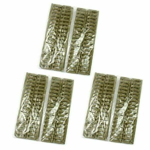 24X Heat Resistant Rifle Ladder Rail Cover for Weaver Picatinny Rails - Dark Tan - Picture 1 of 3