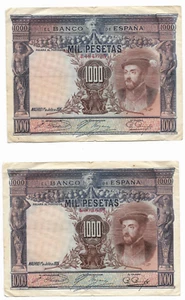 ESPAÑA: 1000 PESETAS CARLOS I. AÑO 1925. SIN SERIE. BC+. PICK 70C. ENVIO GRATIS. - Imagen 1 de 2