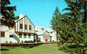 MA Postcard Oak N Spruce Resort Lodge South Lee Mass Oak and Spruce Unposted - Picture 1 of 2