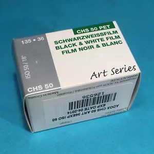 ADOX 35 MM CHS 50 SCHWARZWEISS NEGATIVFILM ABGELAUFEN 2014 GEFRIERSCHRANK GELAGERT KUNST SER - Bild 1 von 4