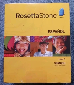 ROSETTA STONE ESPANOL SPANISH LEVEL 5 LATIN AMERICA VERSION 3 LANGUAGE Learning - Picture 1 of 4
