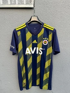 FENERBAHCE 2019 2020 HOME FOOTBALL SHIRT FUSSBALLTRIKOT ADIDAS FQ6694 GR. L HERREN - Bild 1 von 9