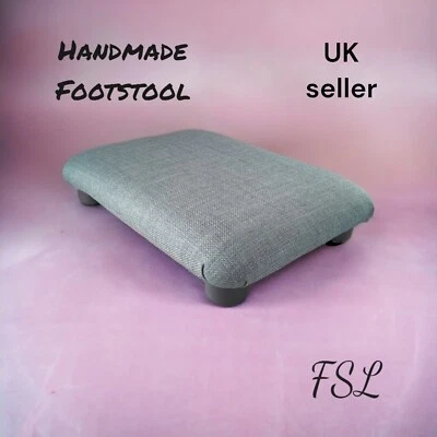 7.5 cm Low FOOT STOOL Firm Small 3 Inch underdesk home office footrest bed step - Image 1 of 4