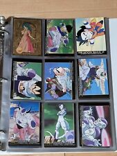 Dragon Ball Z TCG Set of 36 Cards and Stickers: Gold Foil Card, Rare Cards, Etc.