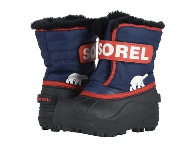 Botas isoladas impermeáveis SOREL Z5653* azul/vermelho Snow Commander tamanho 8M - Imagem 1 de 4