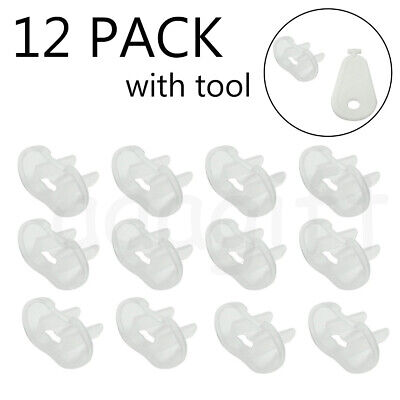10/20 PCS Outlet Plug Protector Covers Baby Electrical Safety Cap Child Proof US • 4.99$