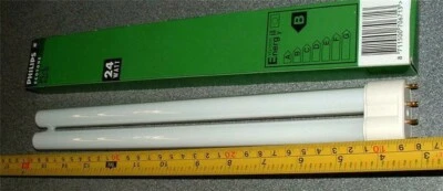 Philips PL-L 83o/4P 24W 4 pin fluorescent lamp new boxed 2G11 706713 - Image 1 of 4