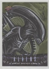 2018 Upper Deck Aliens Movie Sketch Cards 1/1 Patrick Scullin #SKT Auto p1l