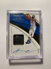 2017 Andre Drummond Immaculate Panini! On Card Car Patch Sneaker Swatch! 03/25!