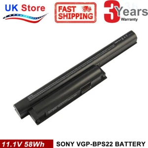 New Battery for Sony Vaio PCG-61611L PCG-71211L PCG-71212L PCG-71411L PCG-71312L - Picture 1 of 6