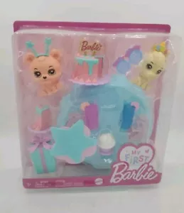 My First Barbie ‘23, Pet,Birthday Party Accessories,Multi Languages On Box NRFB! - Picture 1 of 12
