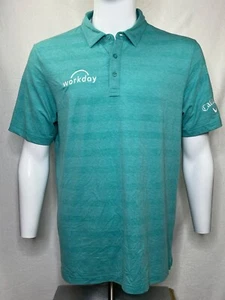 Travis Mathew The Heater Polo Heather Latigo Size L 1MP344NL PHIL MICKELSON - Picture 1 of 6
