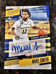Mike Smith 2021-22 Chronicles DP Prestige Bonus Shots Signatures Autograph UM  - Picture 1 of 2