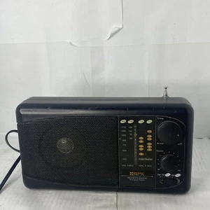 Vintage GPX Gran Prix A350 AM/FM/TV/Weather Portable Radio Tested And Works - Picture 1 of 3