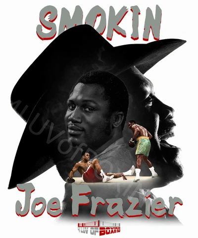 Smokin Joe Frazier 4LUVofBOXING Poster new Boxing wall art Cover