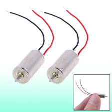 RC Helicopter Airplane Micro Coreless Motor 6mm x 12mm DC 3.7V Pair
