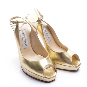 Sandalias Jimmy Choo Metálicas 38 EUR - Imagen 1 de 5