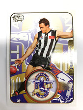 2005 SELECT AFL DYNASTY ALL AUSTRALIAN TEAM CARD AA19 JAMES CLEMENT-COLLINGWOOD