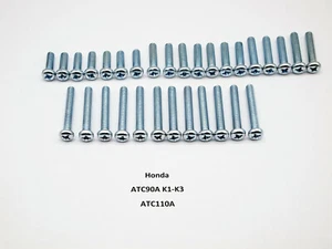 Honda ATC90 70-78 ATC110 79-80 Engine Covers Crankcase Phillips Screw Kit New - Picture 1 of 1