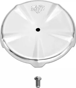 Vance & Hines Motorcycle 5 1/2" Chrome Air Cleaner Cover Insert Harley Davidson - Picture 1 of 2
