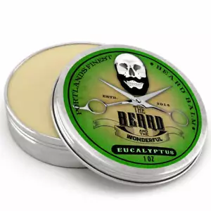 Mens Beard Balm 30ml Eucalyptus Taming Styling Grooming Conditioning Beard Care - Picture 1 of 9