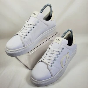 Loci Women Sz 8US 39EU White Low-Top Court Sneakers Shoes - Picture 1 of 9