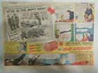 Lifebuoy Soap Ad: First With The Army from 1940's Size 11  x 15 inches