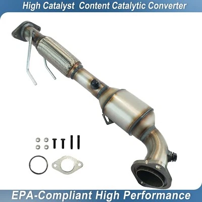 Exhaust Catalytic Converter Assembly w/ Gaskets for 15-18 Ford Edge 2.0L Turbo Foto 1 de 4
