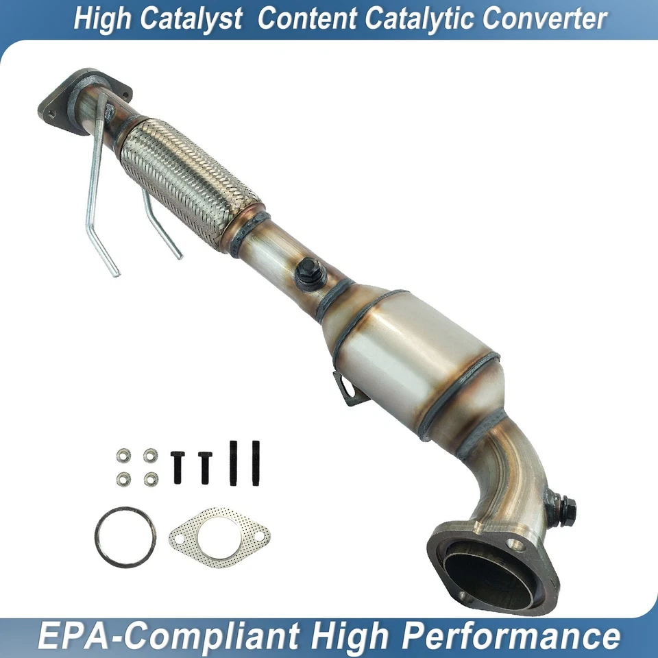 Exhaust Catalytic Converter Assembly w/ Gaskets for 15-18 Ford Edge 2.0L Turbo - Imagem 1 de 4