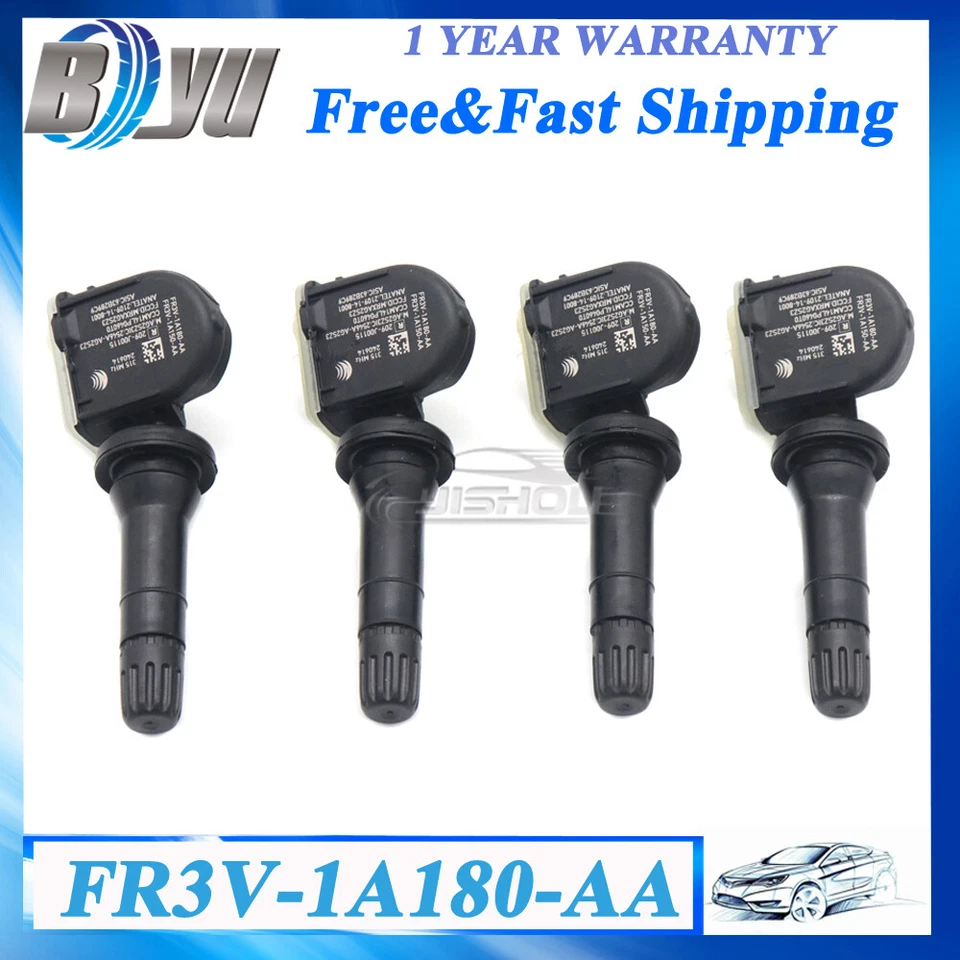 4pcs* Tire Pressure Sensors For FR3V-1A180-AA Ford F250 F350 F450 Super Duty - Image 1 of 4