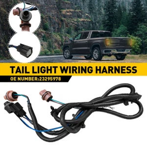 Driver Side Tail Lamp Wiring Harness For 2016-2019 Chevy Silverado GMC 2500HD - Picture 1 of 10