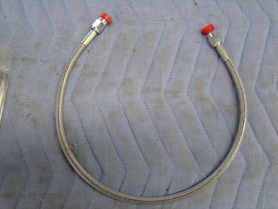 Línea de freno de acero inoxidable Goodridge Harley 30317 NOS 01345 Foto 1 de 3
