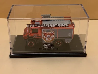 Matchbox Presents Everett Marshall Charities Unimog Fire Truck See Description - Image 1 of 4