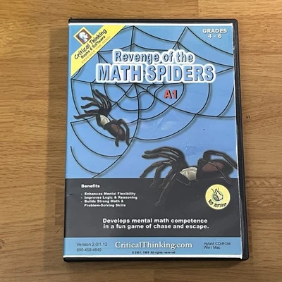 Revenge of the Math Spiders A1 Grade 4-6 PC Educational Game Set — - Image 1 of 2