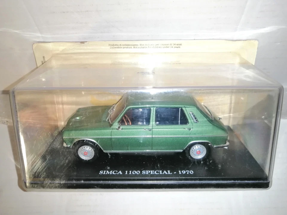SIMCA 1100 SPECIAL 1970 AUTO VINTAGE EUROPE COLLECTION 1/24 - Immagine 1 di 1