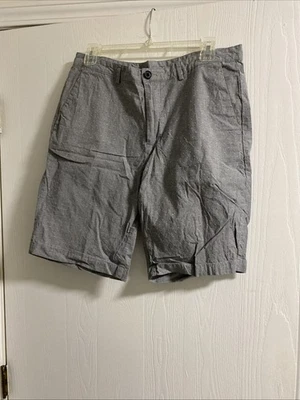 Шорты мужские Calvin Klein белые серые с узором в горошек размер 33 - Изображение 1 из 4