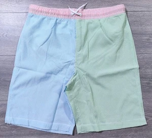 Lands End Shorts Boys Large XXL 18-20 Multicolor Swim Trunks Swimwear Kids - Picture 1 of 9