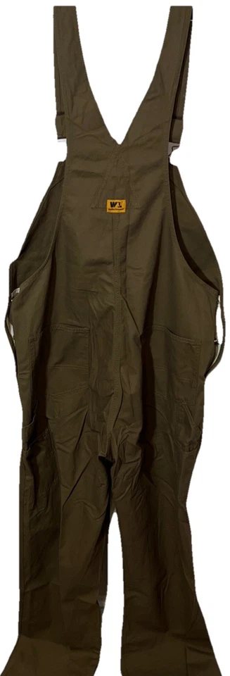 Walls FR Unlined NWOT Brown Bib Overalls  Tan  Men’s XL - Image 1 of 4