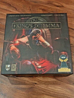 Horrible Guild Board Game King's Dilemma (2020 Ed) NM.  Open but never played. - Image 1 of 2